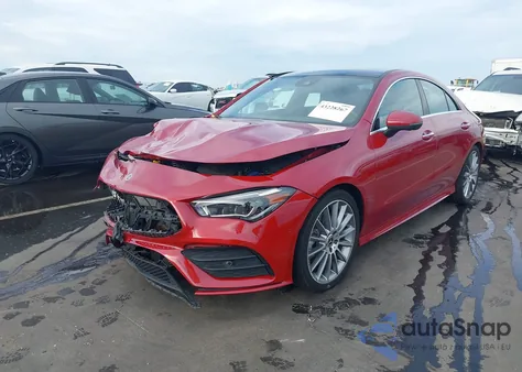 2022 Mercedes-Benz Cla 250 from USA, damaged, VIN W1K5J4GBXNN272525